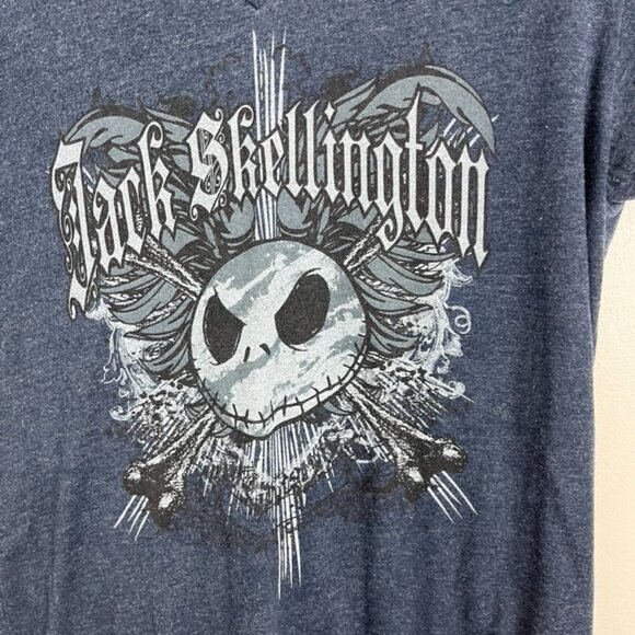 The Nightmare Before Christmas Jack Skellington Cotton T-Shirt - Picture 2 of 8